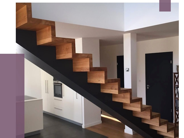 Изготовление деревянных лестниц в Тихвине от 92888 руб. | ПРОЛЁТ-Тхв