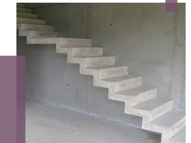 Бетонные лестницы в Тихвине от 20217 руб. под ключ | ПРОЛЁТ-Тхв