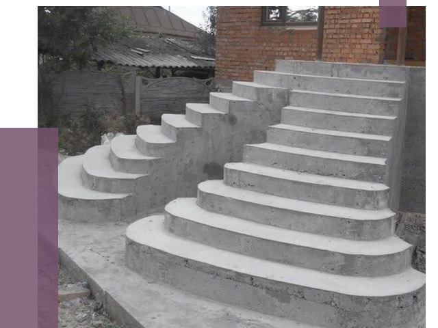 Монтаж бетонных лестниц в Тихвине от 4590 руб. 