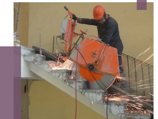 Демонтаж бетонных лестниц в Тихвине от 4918 руб. за м2 | ПРОЛЁТ-Тхв