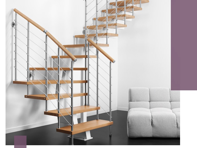 Модульные лестницы под ключ в Тихвине — монтаж и изготовление