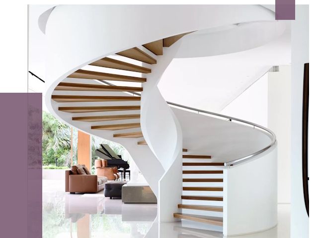 Винтовые лестницы в Тихвине под ключ от 51908 руб. | ПРОЛЁТ-Тхв