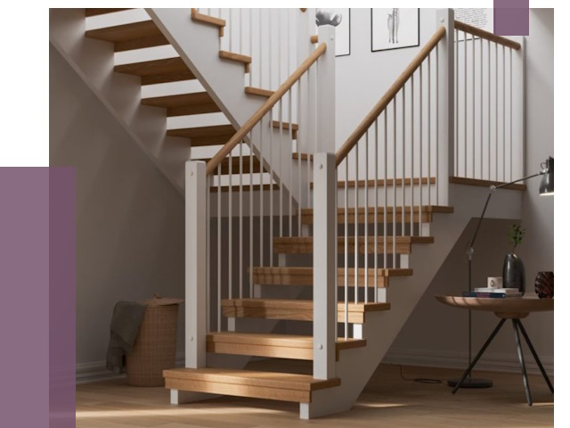 Маршевые лестницы в Тихвине от 40707 руб. — монтаж | ПРОЛЁТ-Тхв