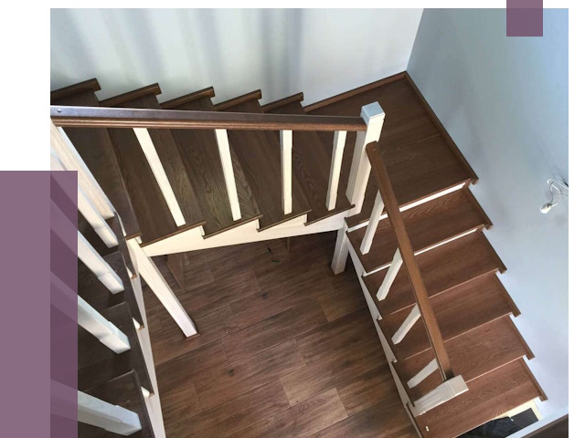 Изготовление П-образных лестниц в Тихвине от 16228 руб.