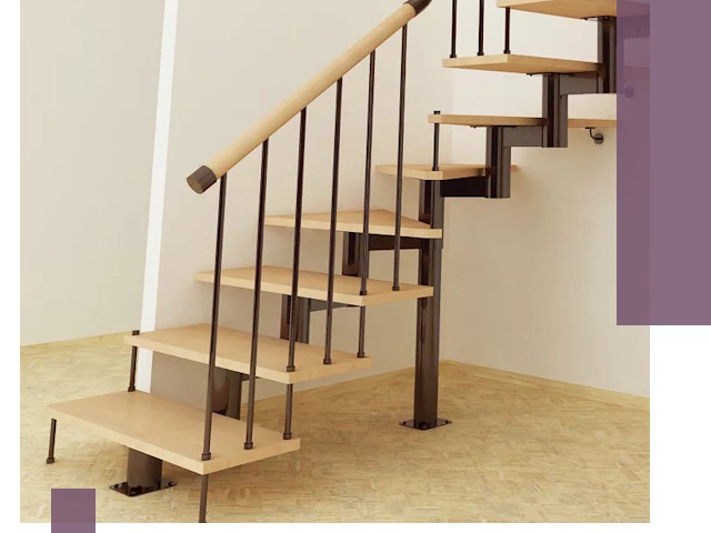 Монтаж лестниц на больцах в Тихвине — быстро и надежно