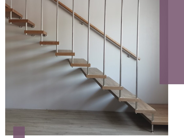 Демонтаж лестниц на больцах в Тихвине быстро и аккуратно