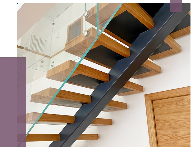 Лестницы на монокосоуре в Тихвине от 20217 руб. под ключ | ПРОЛЁТ-Тхв