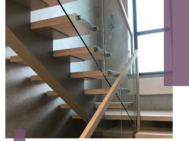 Изготовление лестниц на монокосоуре в Тихвине с монтажом и гарантией