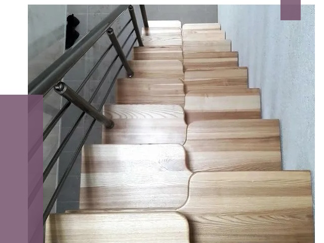 Лестницы гусиный шаг в Тихвине от 13933 руб. под ключ | ПРОЛЁТ-Тхв