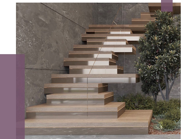 Современные лестницы в Тихвине от 14753 руб. | ПРОЛЁТ-Тхв