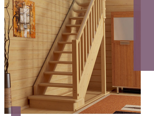 Лестницы эконом класса под ключ в Тихвине — недорого и быстро