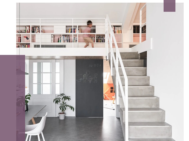 Лестницы для двухуровневой квартиры в Тихвине от 188508 руб. | ПРОЛЁТ-Тхв