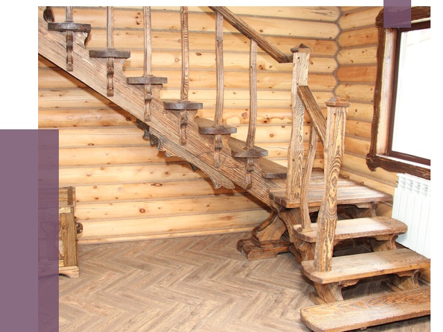 Лестницы в баню в Тихвине от 20435 руб. — изготовление | ПРОЛЁТ-Тхв