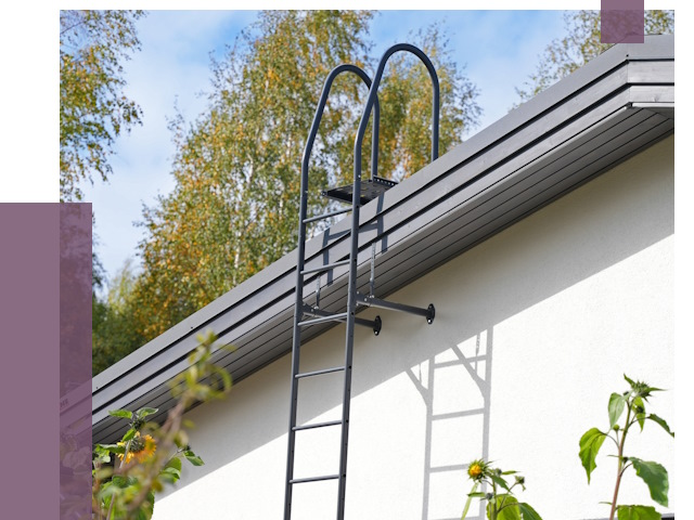 Лестницы на крышу в Тихвине от 20435 руб. — монтаж и монтаж ПРОЛЁТ-Тхв