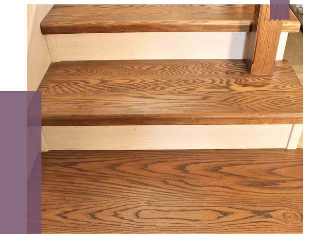 Буковые лестницы под ключ в Тихвине от 13387 руб. 