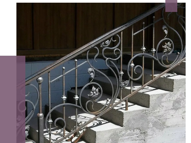 Кованые перила в Тихвине от 9289 руб. под ключ — качество от ПРОЛЁТ-Тхв