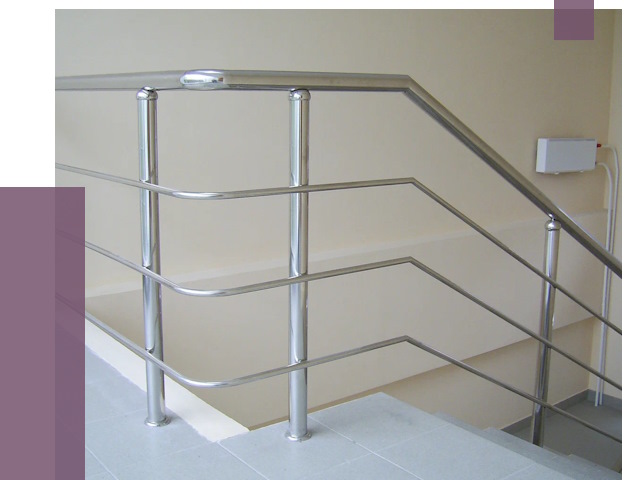 Алюминиевые перила в Тихвине от 6775 руб. под ключ | ПРОЛЁТ-Тхв