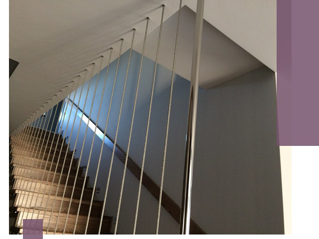 Тросовые перила под ключ в Тихвине — производство и монтаж