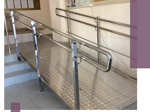 Перила для инвалидов в Тихвине — надежные поручни и ограждения
