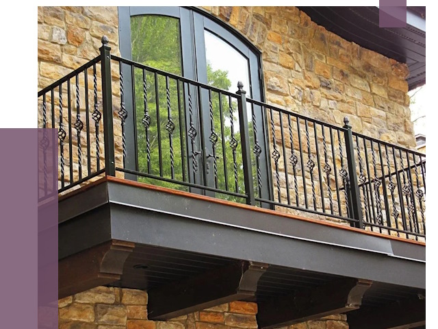 Балконные ограждения в Тихвине от 8578 руб. — купить | ПРОЛЁТ-Тхв