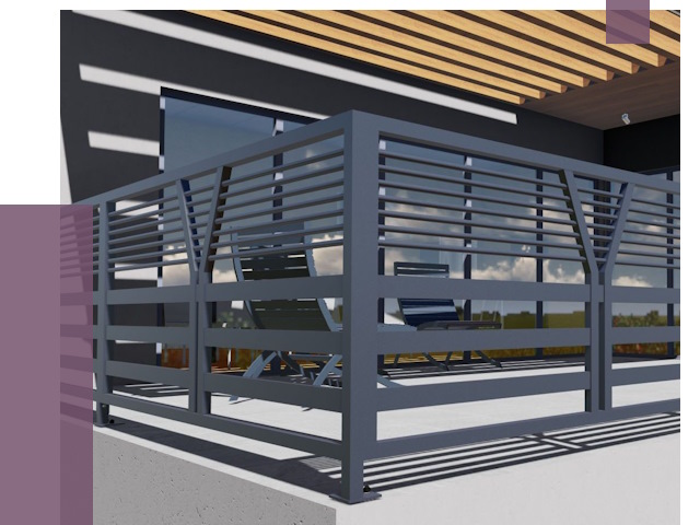 Изготовление балконных ограждений в Тихвине от 11474 руб. | ПРОЛЁТ-Тхв