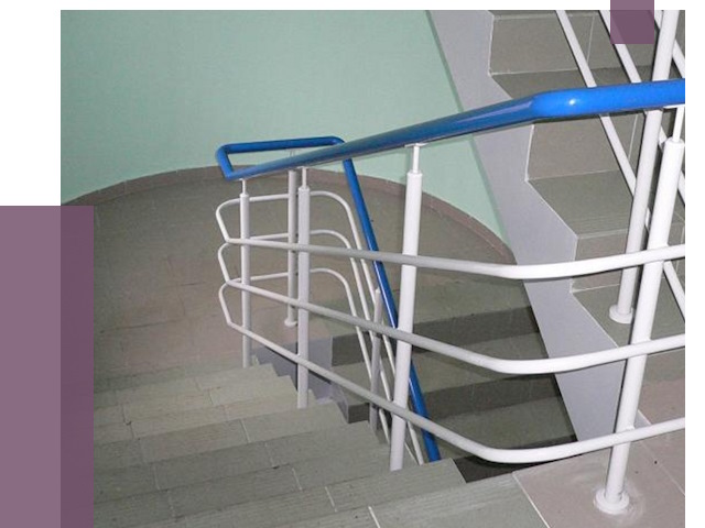 Перила в подъезде в Тихвине — установка и замена от 7923 руб. | ПРОЛЁТ-Тхв