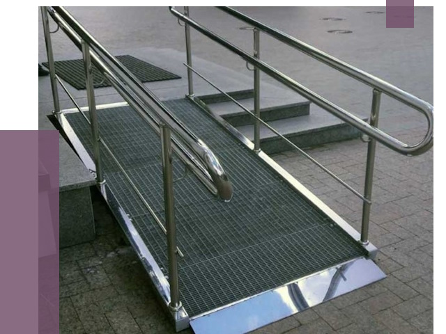 Монтаж пандусов для инвалидов в Тихвине от 9201 руб. под ключ | ПРОЛЁТ-Тхв