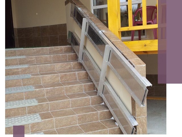 Откидные пандусы под ключ в Тихвине — монтаж и демонтаж