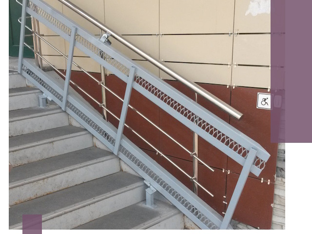 Изготовление откидных пандусов под ключ в Тихвине