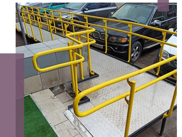 Стационарные пандусы в Тихвине от 13114 руб. | ПРОЛЁТ-Тхв