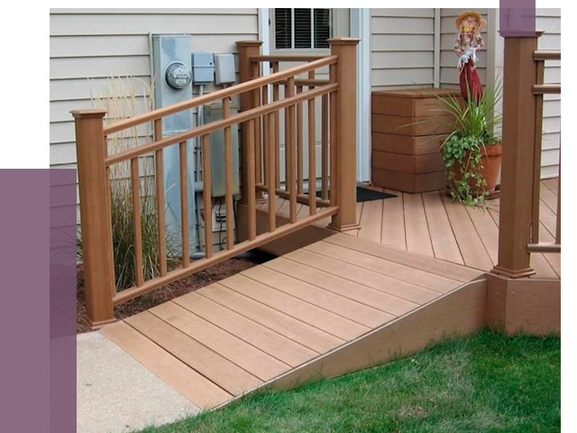 Пандус на крыльцо в Тихвине под ключ от 8305 руб. 