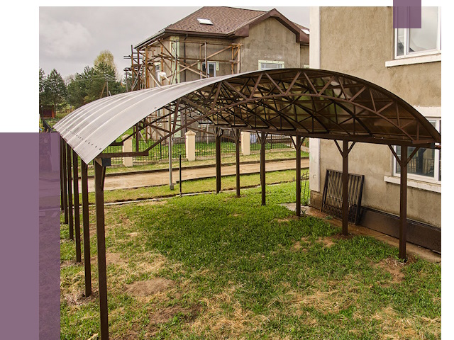 Демонтаж навесов в Тихвине от 4918 руб. — разборка и вывоз | ПРОЛЁТ-Тхв