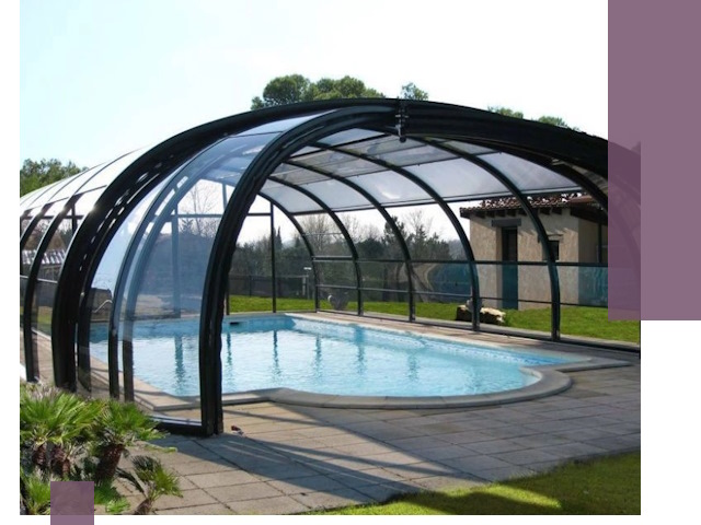 Навесы для бассейна в Тихвине: изготовление и монтаж под ключ