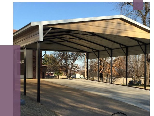 Двускатные навесы в Тихвине от 8578 руб. | ПРОЛЁТ-Тхв