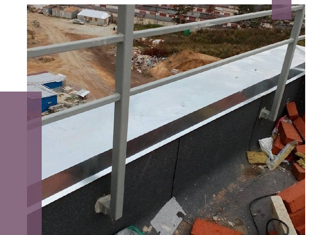 Монтаж парапетов в Тихвине от 4590 руб.  | ПРОЛЁТ-Тхв