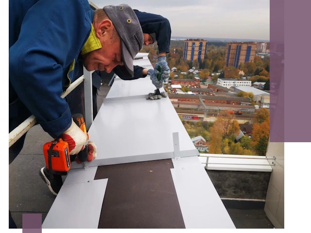 Монтаж парапетов в Тихвине — установка прочных металлических ограждений