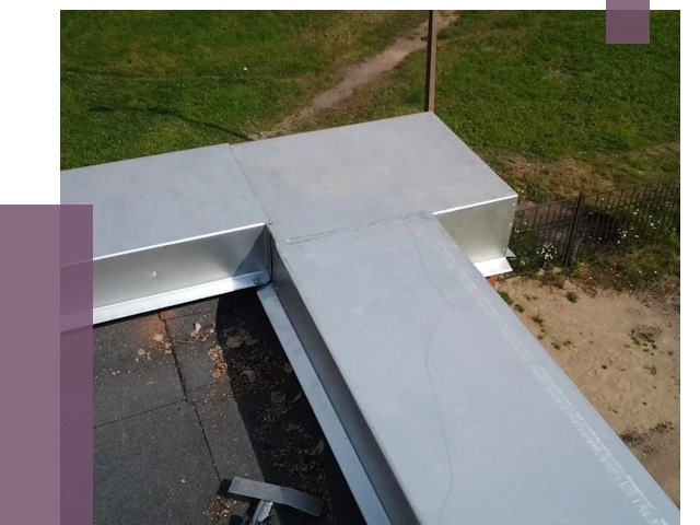 Оцинкованные парапеты в Тихвине от 8578 руб. | ПРОЛЁТ-Тхв