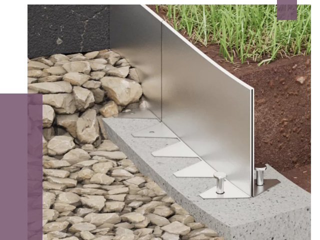 Изготовление металлических бордюров в Тихвине от 8196 руб. | ПРОЛЁТ-Тхв