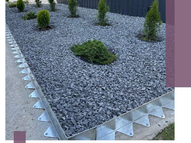 Оцинкованные металлические бордюры под заказ в Тихвине