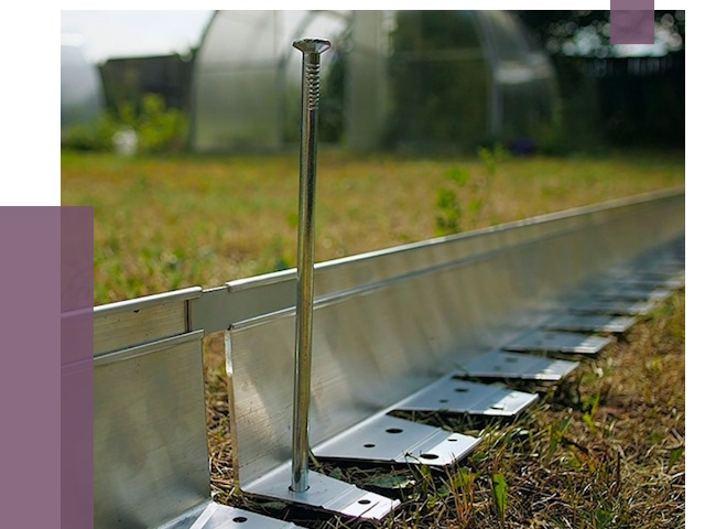 Металлические бордюры для газона в Тихвине от 4590 руб. | ПРОЛЁТ-Тхв