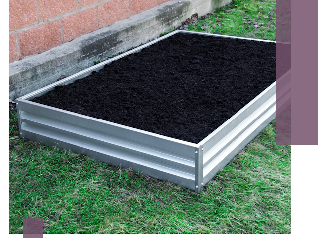 Металлические бордюры для грядок в Тихвине: прочность и аккуратность