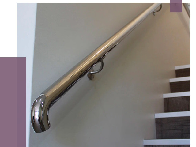 Изготовление поручней в Тихвине от 4918 руб. | ПРОЛЁТ-Тхв