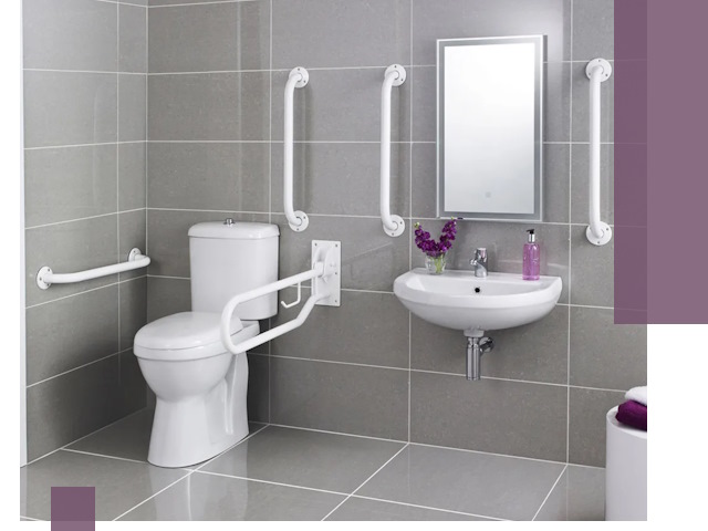 Поручни для санузлов в Тихвине: установка, ремонт и монтаж